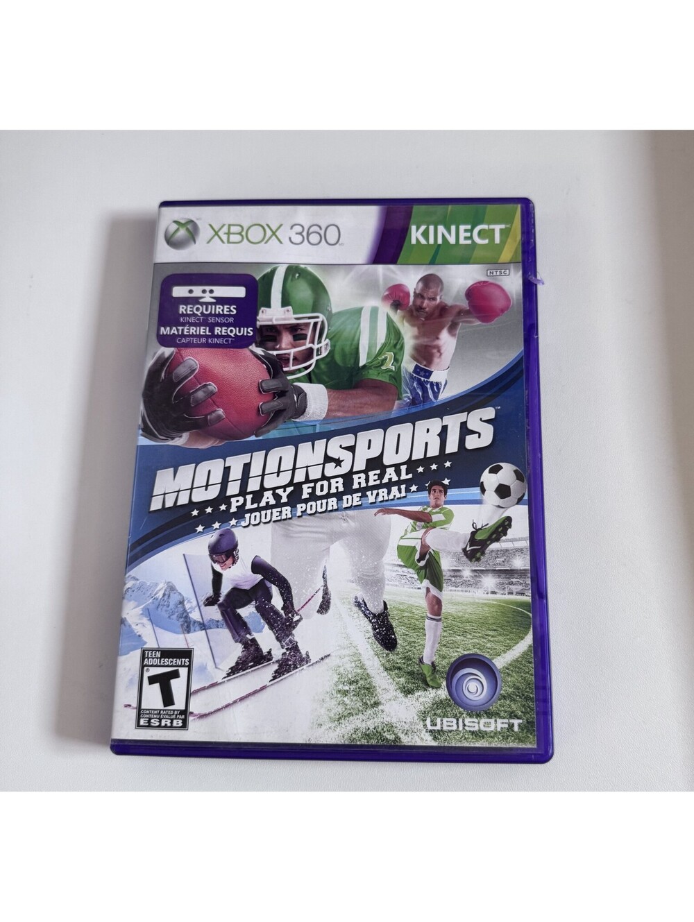 Motion Sports Xbox 360 Video Game CIB Complete Tested